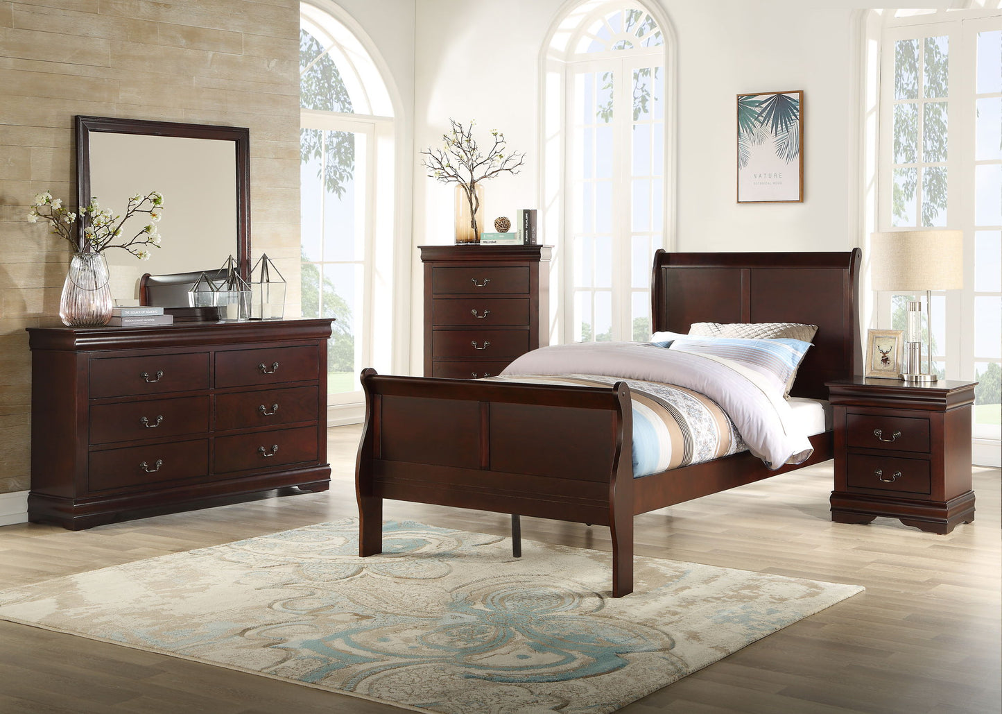 Louis Philip - Bedroom Set