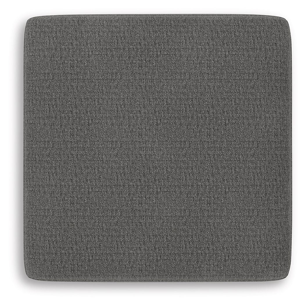 Seyler Lane - Greystone - Oversized Accent Ottoman