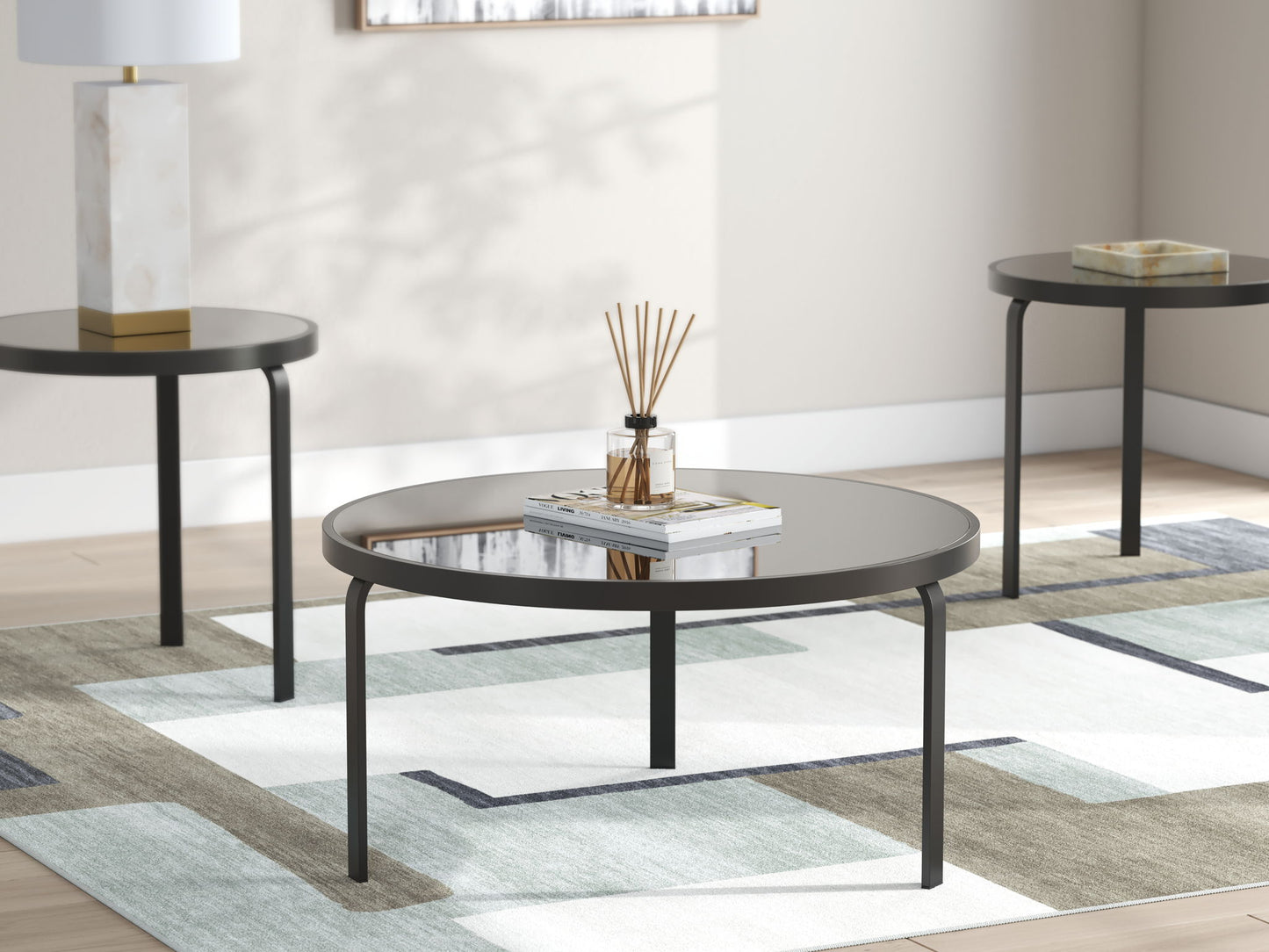 Dorylin - Black - Occasional Table Set (Set of 3)