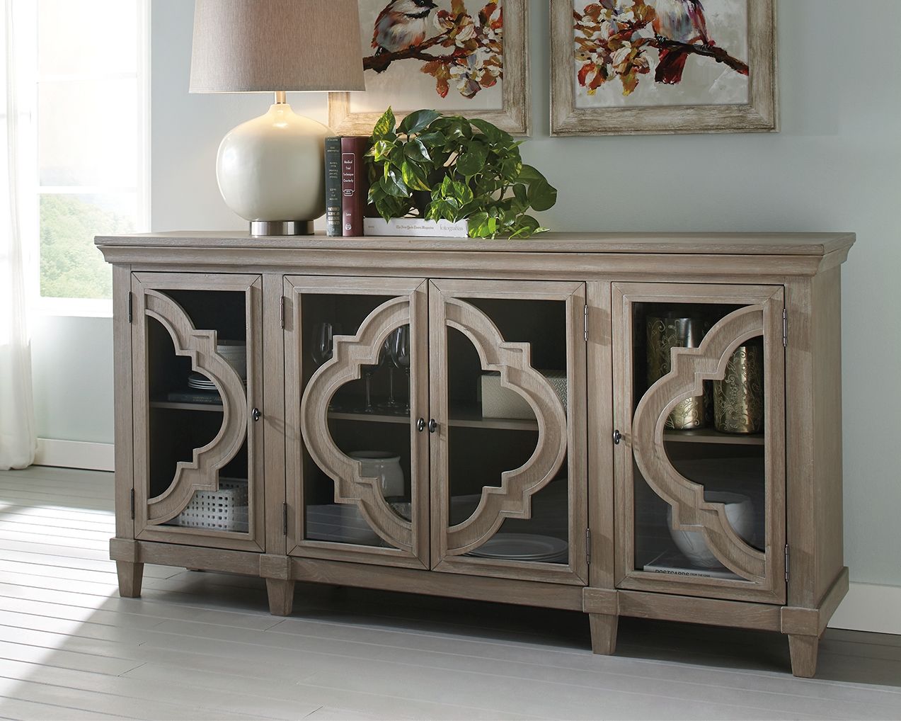 Fossil Ridge - Gray - Accent Cabinet