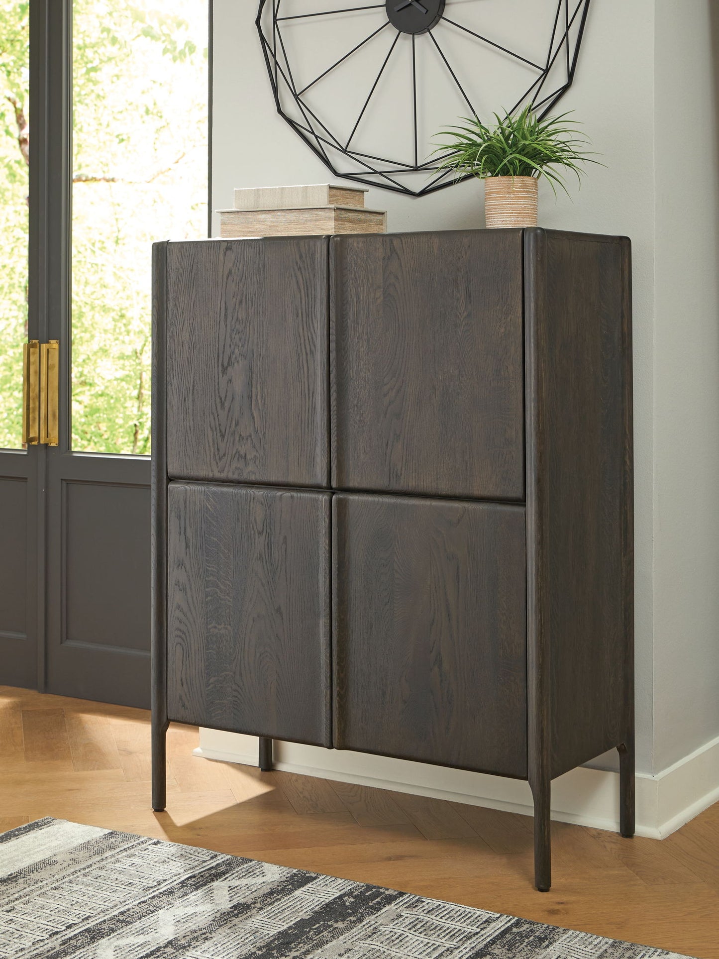 Orsonal - Espresso Brown - Accent Cabinet
