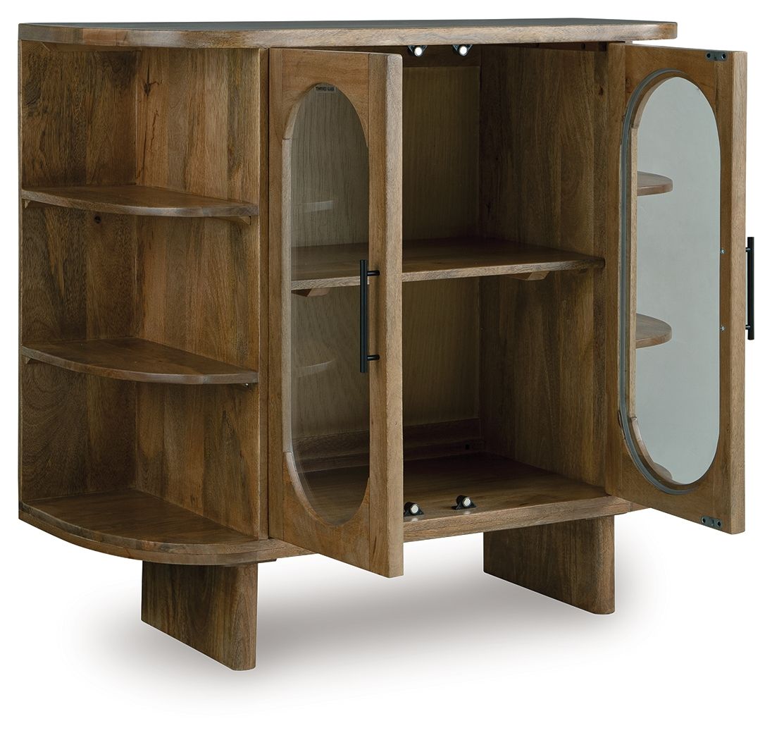 Niall - Light Brown - Accent Cabinet