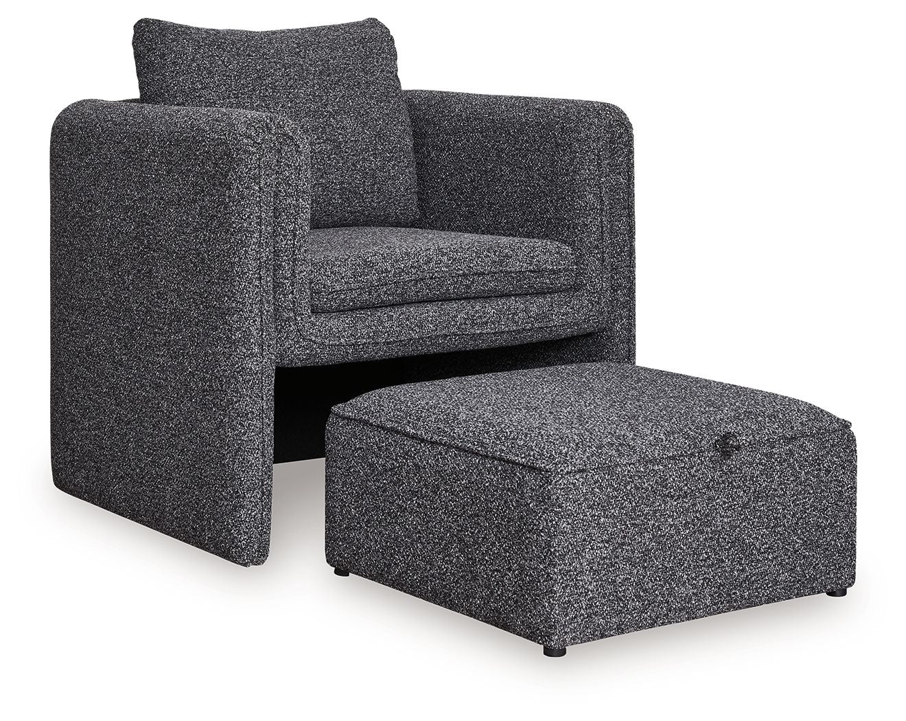Vreni - Charcoal / Black - Accent Chair