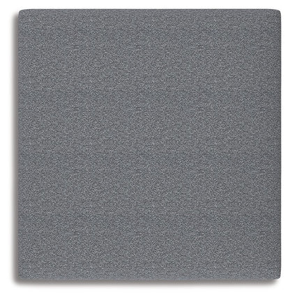 Bealton - Salt And Pepper - Oversized Accent Ottoman