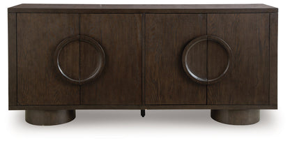 Veeda - Dark Brown - Accent Cabinet