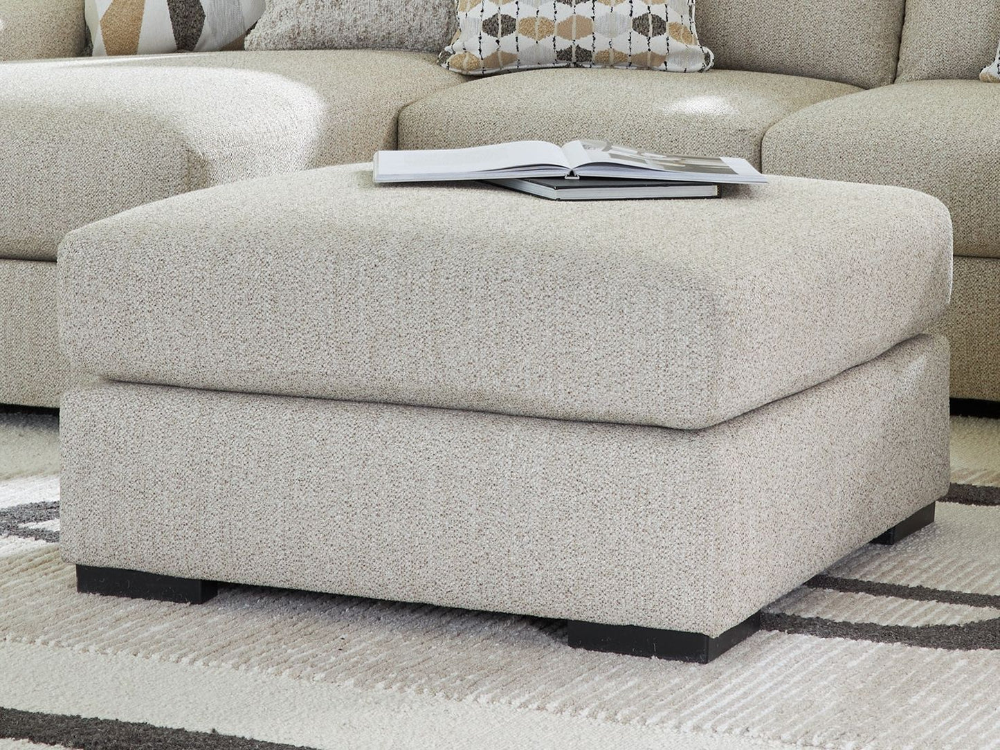 LaureLGrove - Pebble - Oversized Accent Ottoman