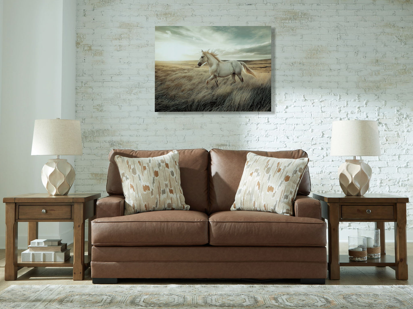 VillaCourt - Caramel - Loveseat