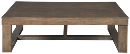 Cariton - Gray - Rectangular Cocktail Table