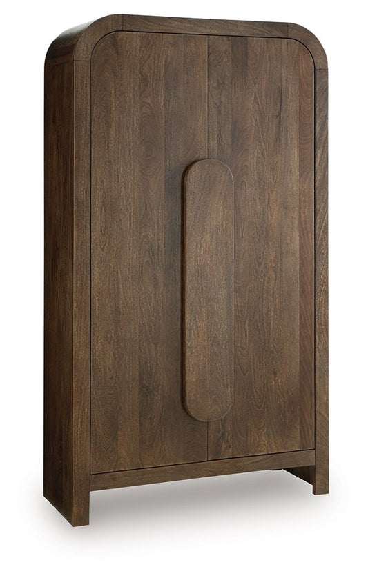 Thoren - Medium Brown - Accent Cabinet