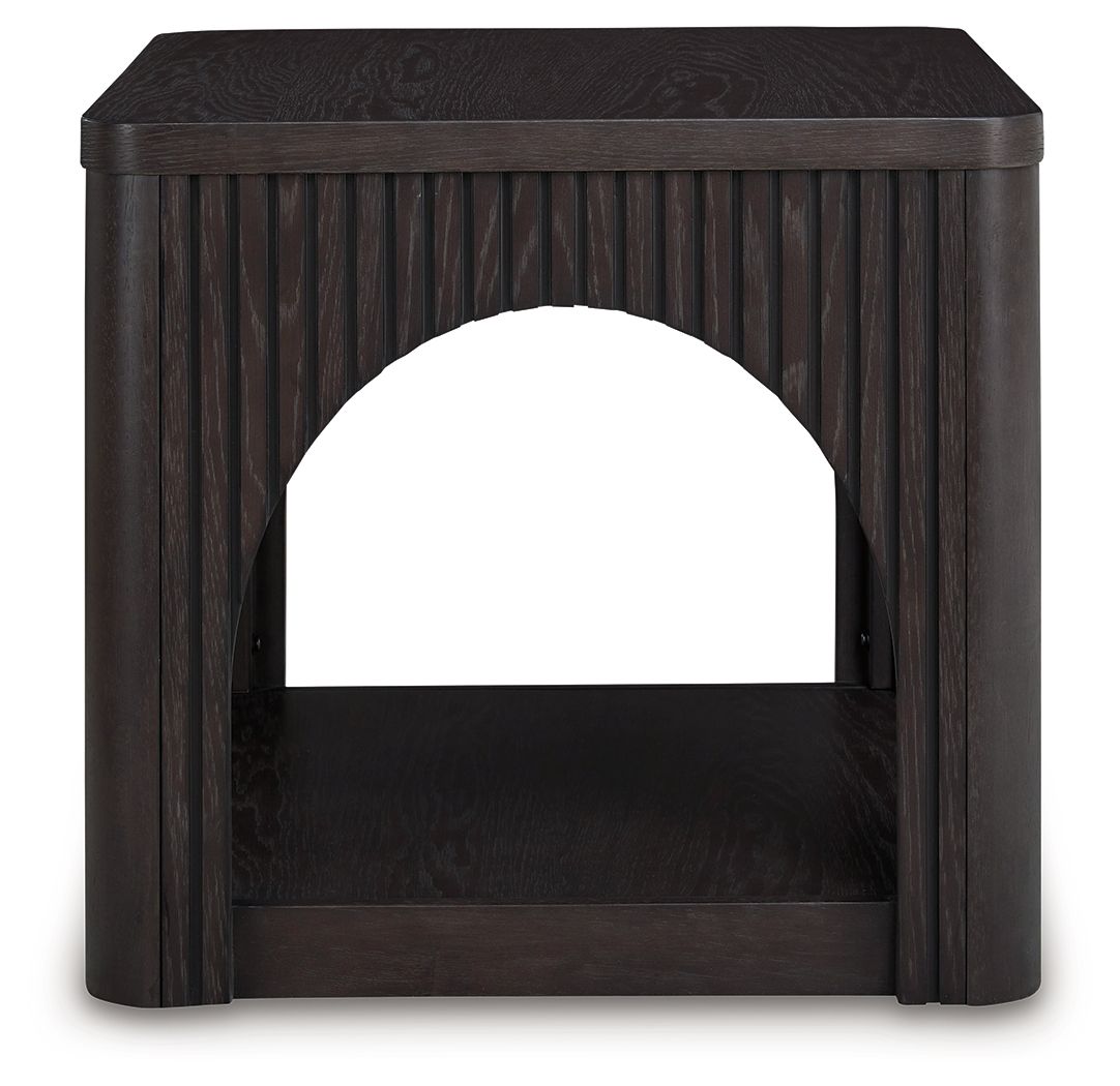Yellink - Square End Table - Black