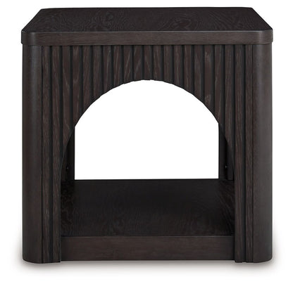 Yellink - Square End Table - Black