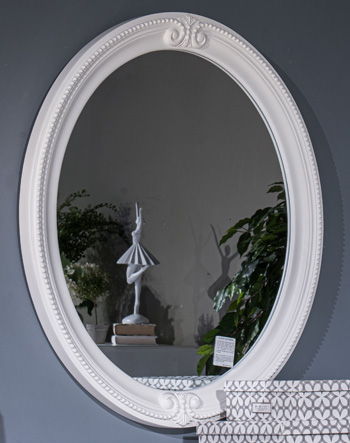 Kozlani - Bedroom Mirror - White