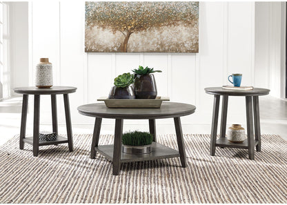 Caitbrook - Occasional Table Set (Set of 3) - Gray