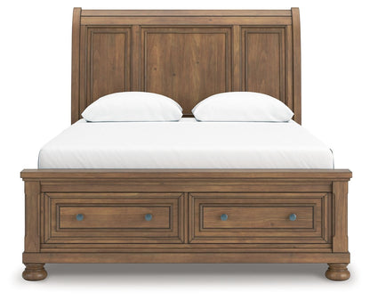 Feddinger - Storage Sleigh Bed
