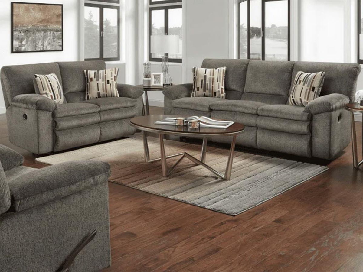 Jackson Catnapper Tosh - Reclining Loveseat - Pewter