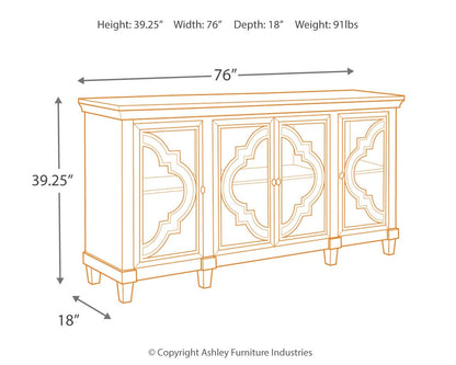 Fossil Ridge - Gray - Accent Cabinet