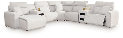 Modmax II - Reclining Sectional - Stone