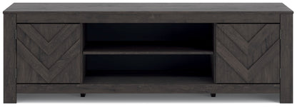 Cayboni - LG TV Stand With Fireplace Option