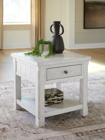 Robbinsdale - Square End Table - Antique White