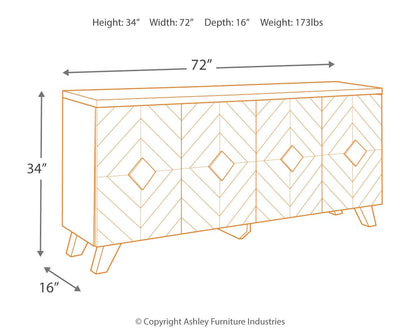 Robin Ridge - Brown / Beige - Accent Cabinet