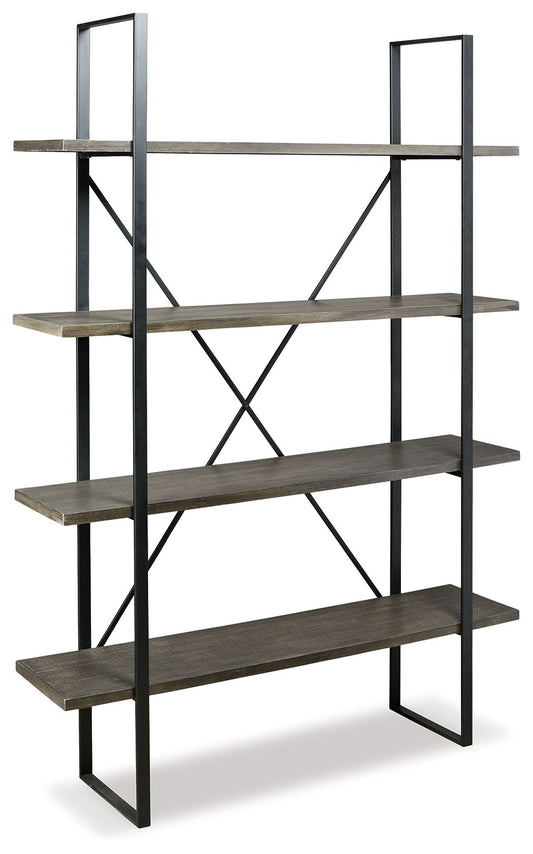 Gilesgrove - Bookcase - Black / Gray