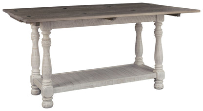 Havalance - Flip Top Sofa Table - Gray / White