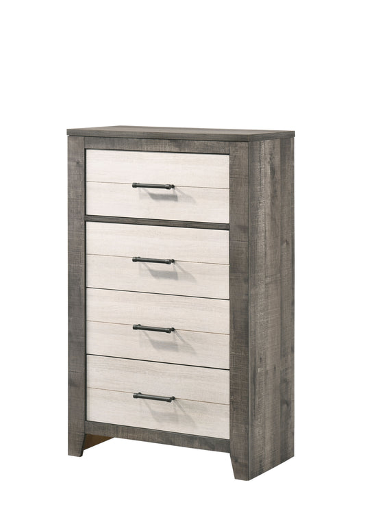 Rhett - Chest - Chalk / Gray