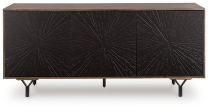 Lavinmont - Multi Brown - Accent Cabinet