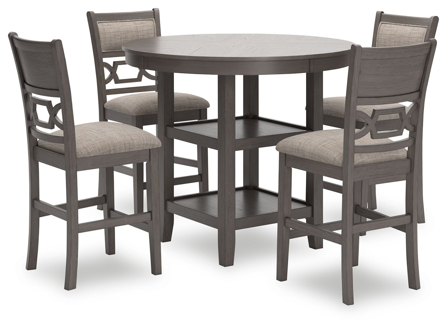 Wrenning - Drm Counter Table Set (Set of 5) - Gray