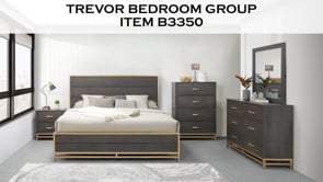 Trevor - Nightstand - Brown