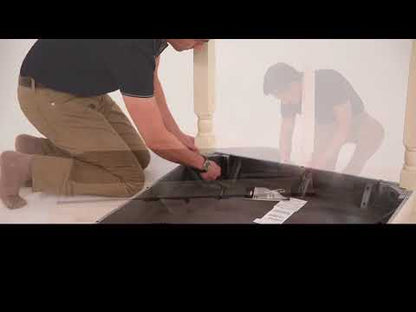 Woodanville - Round DRM Drop Leaf Table - Cream / Brown